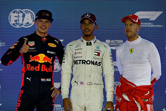Max Verstappen podium Singapore