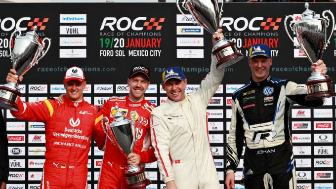 Podium Race of Champions Nations Cup