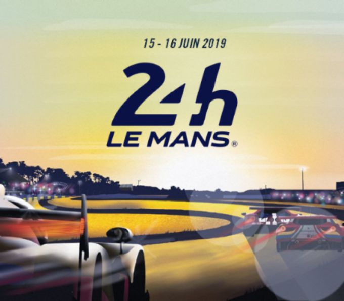 24 Hours Le Mans 2019 event poster