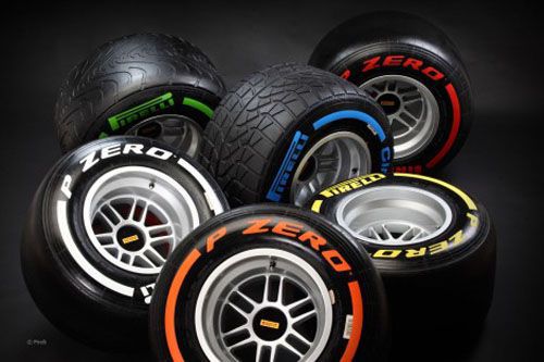 Pirelli F1 bandenrange
