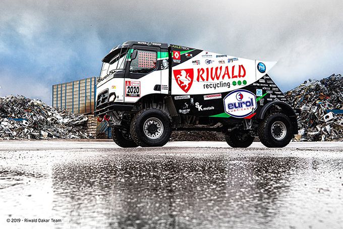 Riwald Dakar Team met hybride rallytruck naar Dakar 2020