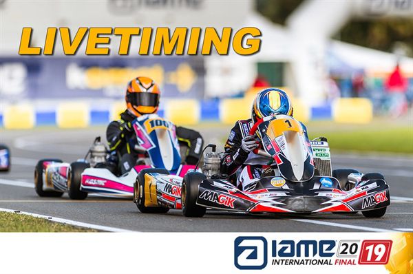 2019 IAME International Final le Mans livetiming