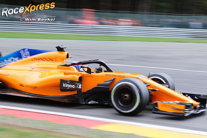 Fernando Alonso F1 Spa McLaren