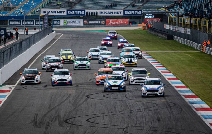 Kalender 2021: zes race-weekenden voor vierde seizoen van Ford Fiesta Sprint Cup NL + BE