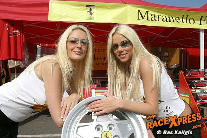 babes Ferrari Maranello