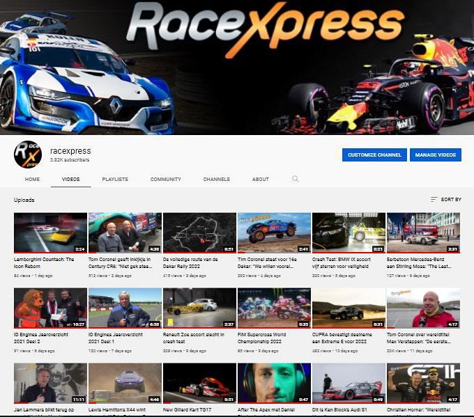 2022 Youtube racexpress
