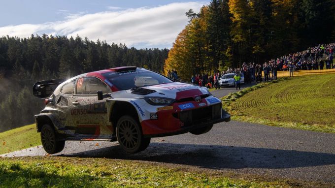 Central European Rally K Rovanper / J Halttunen FIN Toyota GR Yaris