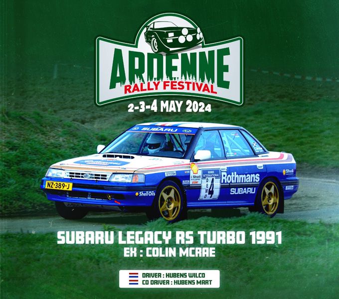 Subaru Legacy Turbo ex-Colin McRae