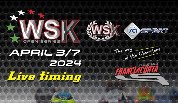 WSK Open Series Race 1 op de Franciacorta Karting Track