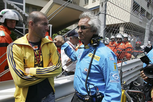 Briatore en Zidane