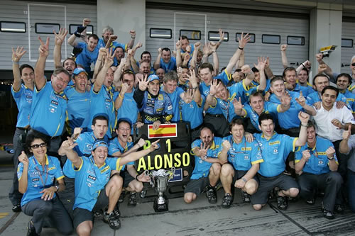 Renault viert feestje