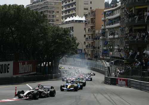 Start Monaco GP