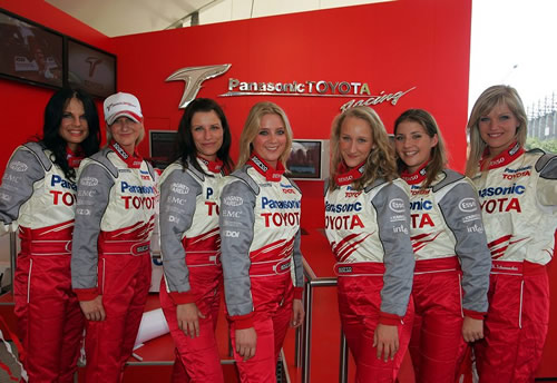 De meisjes van Toyota