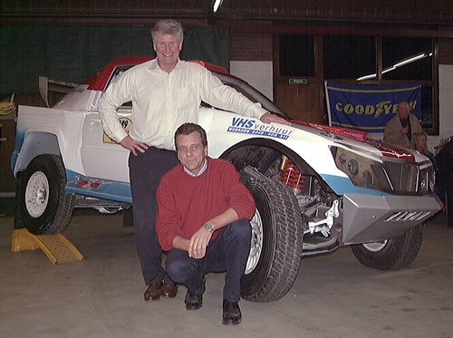 Rallyteam 't Kruisselt maakt zich op voor de Pharao Rally