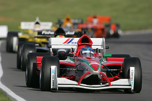 Salvador Duran (foto) behaalde in Brands Hatch nog een derde plaats