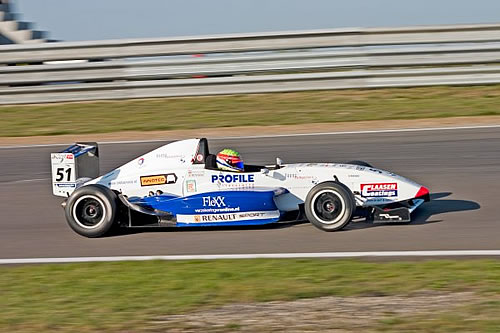 Helmert-Jan in de Formule Renault