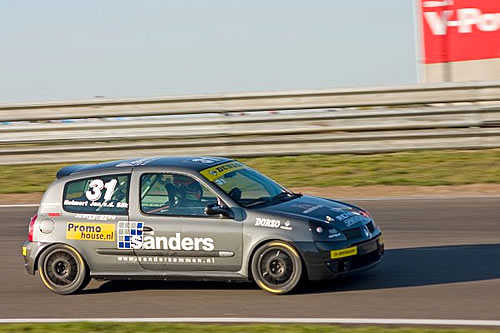 Helmert-Jan in de Clio actief !