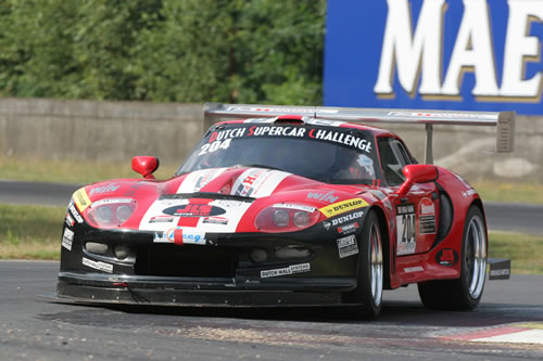 Jeroen van den Heuvel in actie met de Marcos