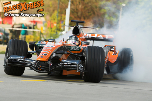 Christijan Albers in actie