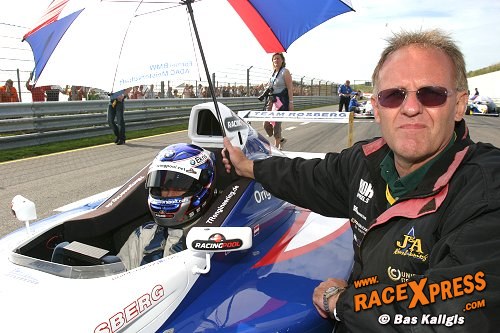 Chris van der Drift met de Formule BMW op Circuit Park Zandvoort