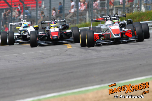 Start van de eerste race