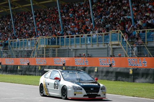 Femke Terpstra in actie