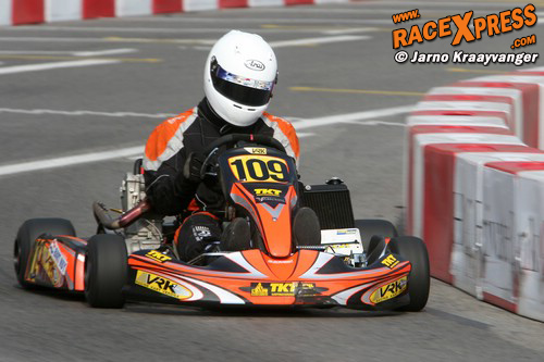 Bart Nuy keurig tweede in tweede heat