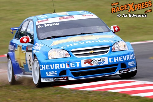 Alain Menu pakte de derde tijd