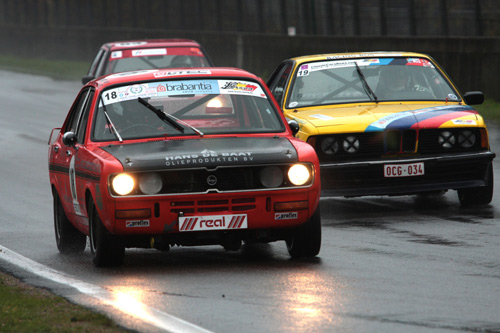 Maurice Visser in actie op Circuit Zolder