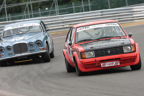 Pieter van Muijlwijk met de Talbot Sunbeam