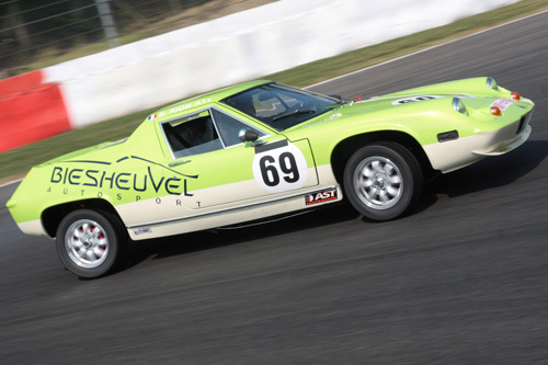 Stphane Rion met de Lotus Europa