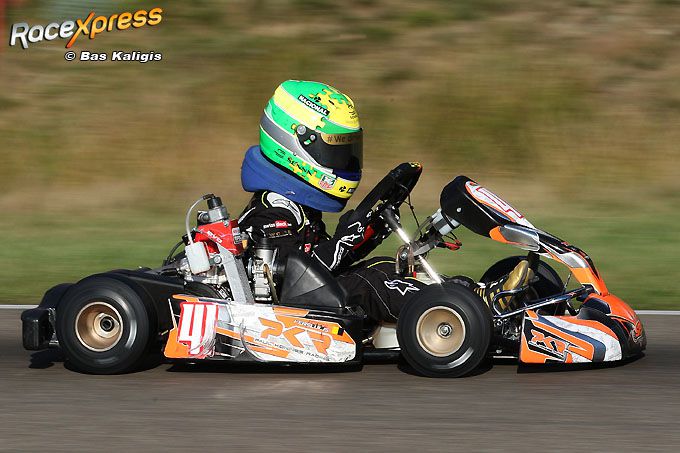 Senna Verskuijs in actie