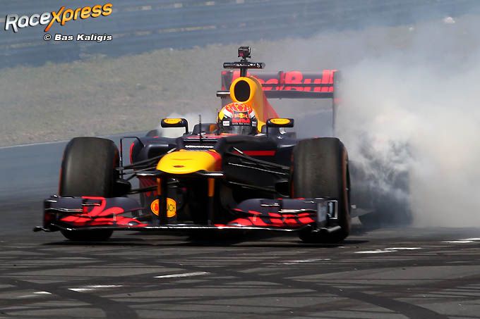 Max Verstappen op Zandvoort