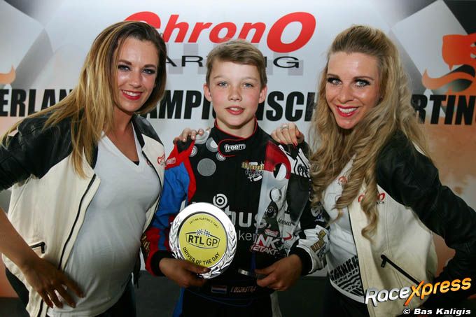 Thomas Dijkstra winnaar NK en RTL driver of the day