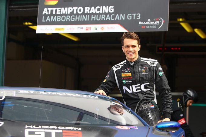 Max van Splunteren NEC Lamborghini Huracan GT3