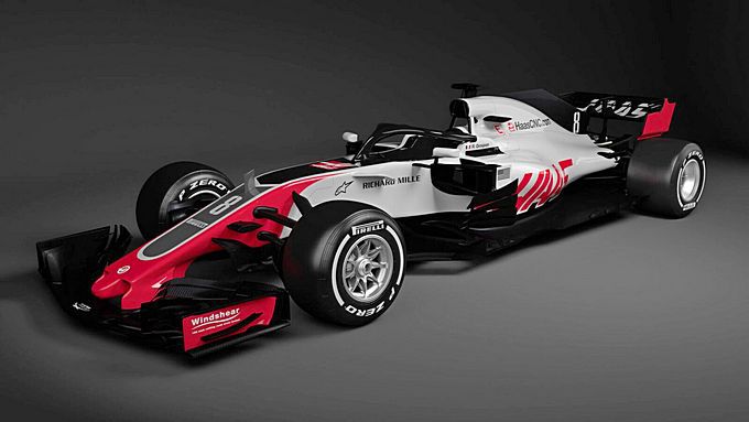 2018 Formule 1 Haas VF18