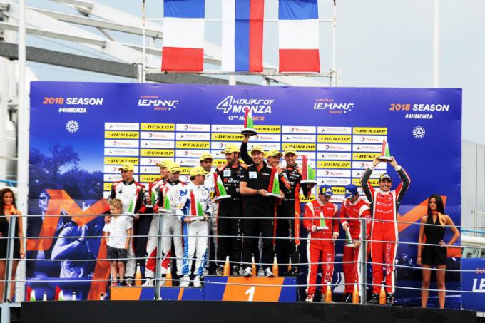 ELMS Monza podium