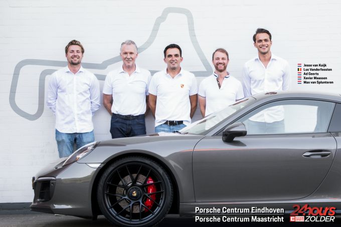 Teamfoto Porsche Eindhoven Maastricht 24H Zolder
