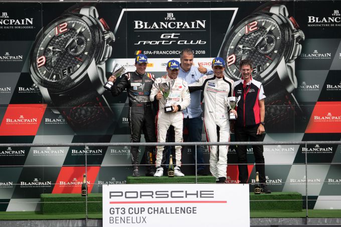 PGT3CCB Spa 2018 Podium