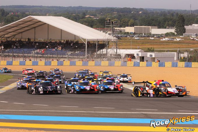 Le Mans LMP3 start
