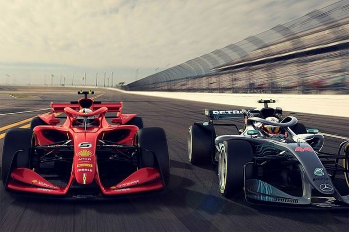 Concept Formule 1 auto 2021