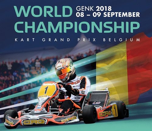 CIK FIA Karting World Championship Karting KZ, KZ2, Academy Trophy Genk