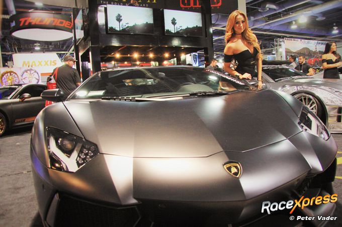 Lamborghini_racebabe_at_Sema_Show_Las_Vegas RX foto Peter Vader