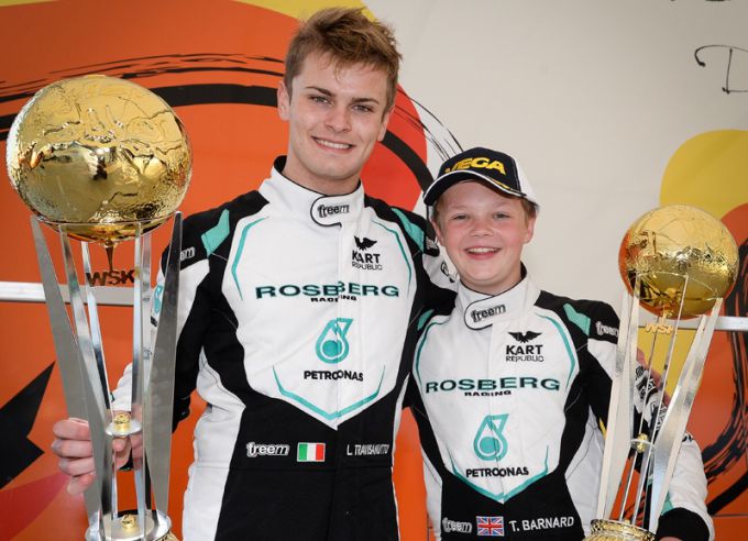 Rosberg Racing Lorenzo Travisanutto en Barnard
