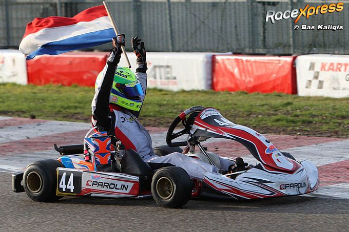 Senna van Walstijn Nederlands kampioen karting