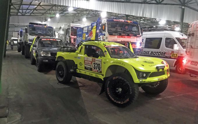 Alles staat op de boot, Becx Competition maakt zich klaar voor Dakar!