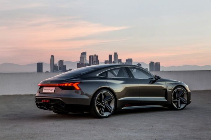 Los Angeles Auto Show 2018 de Audi e-tron GT concept