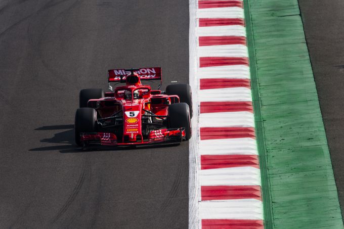 Vettel Ferrari F1 Mexico