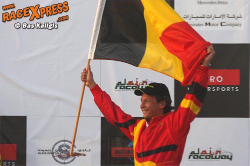Christophe Adams wereldkampioen in 2007
