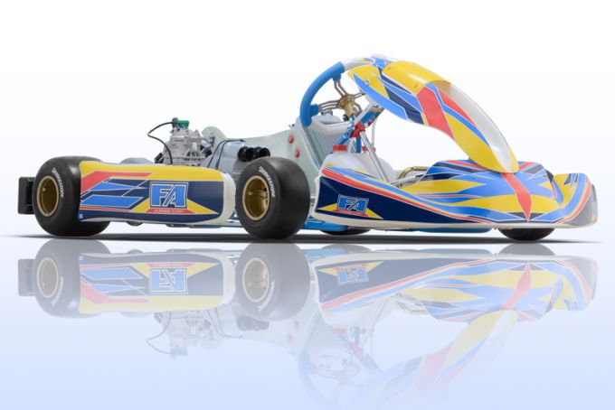2019 chassis van Fernando Alonso-kart (FA-Kart)